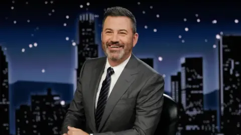 Jimmy Kimmel for now pulled from the airwaves due to disputed remarks concerning conservative figure Charlie Kirk