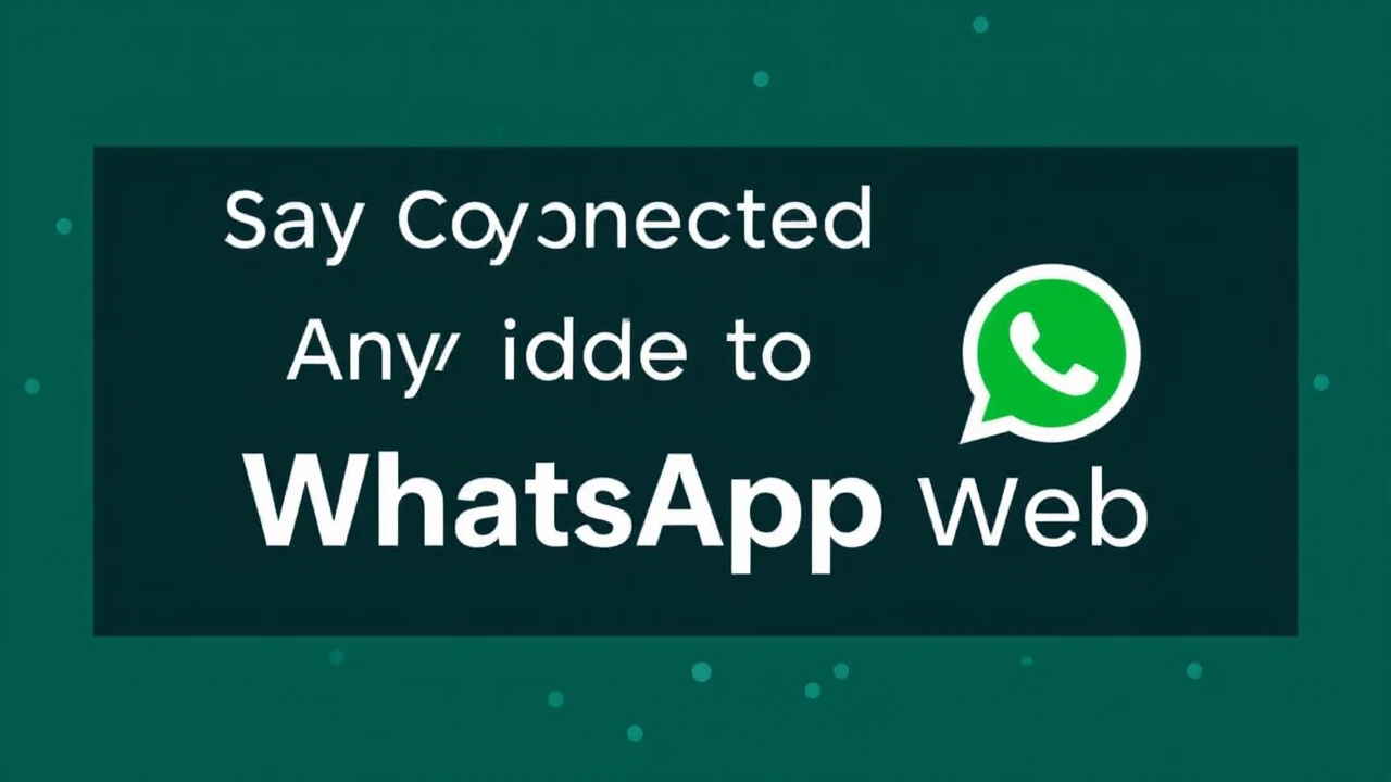 Stay Connected Anywhere: A Guide to WhatsApp Web