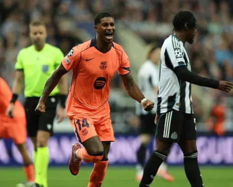 Marcus Rashford's Brace Quiets Newcastle's Party and Seals Barça's Triumph