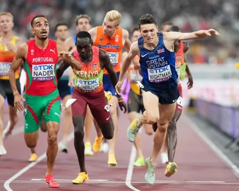 Britain's Jake Wightman Narrowly Misses Gold as Portuguese Isaac Nader Takes Stunning 1500m Win
