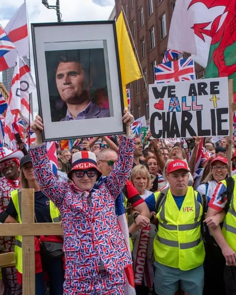 The Way Huge London Far-Right March Revealed a Toxic Cross-Atlantic Relationship